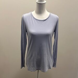 Athleta Soft Light Blue Long Sleeve Top